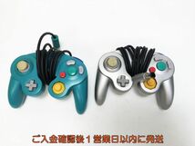 【1円】任天堂 ゲームキューブ GC コントローラー 2個セット まとめ売り 未検品ジャンク ゲーム機周辺機器 F07-503yk/F3_画像1