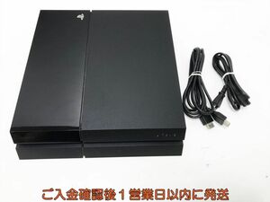 【1円】PS4 本体 500GB ブラック SONY PlayStation4 CUH-1100A 初期化/動作確認済 プレステ4 K07-592tm/G4