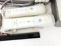 【1円】任天堂 ニンテンドーWii 本体 周辺機器 ソフト まとめ売り セット 未検品ジャンク リモコン ハンドル等 DC07-976jy/G4_画像2