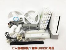 【1円】任天堂 ニンテンドーWii 本体 周辺機器 ソフト まとめ売り セット 未検品ジャンク リモコン ハンドル等 DC07-976jy/G4_画像1