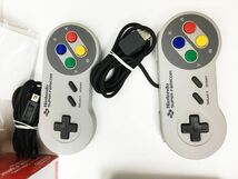 【1円】任天堂 ニンテンドークラシックミニ スーパーファミコン 本体 セット 動作確認済 スーファミ CLV-301 SFC H01-941rm/F3_画像2