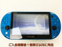 【1円】PSVITA 本体 ブルー PCH-2000 SONY Playstation Vita 動作確認済 H01-947rm/F3_画像1