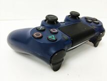 【1円】PS4 純正 ワイヤレスコントローラー DUALSHOCK4 ミッドナイトブルー SONY Playstation4 未検品ジャンク H01-972rm/F3_画像4