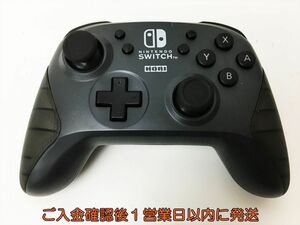 【1円】HORI ワイヤレスホリパッド For Nintendo Switch ブラック ニンテンドースイッチ 動作確認済 ホリ H01-976rm/F3