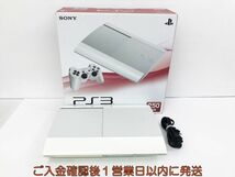 【1円】PS3 本体/箱 セット ホワイト SONY PlayStation3 CECH-4000B 初期化/動作確認済 プレステ3 内箱なし J09-280kk/G4_画像1