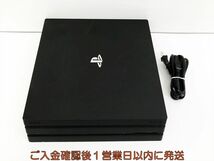 【1円】PS4Pro 本体/箱 セット 1TB ブラック SONY PlayStation4 CUH-7100B 初期化/動作確認済 プレステ4 K05-542kk/G4_画像1