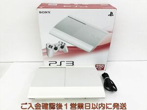 [1 иен ]PS3 корпус / коробка комплект 250GB белый SONY PlayStation3 CECH-4000B первый период ./ рабочее состояние подтверждено PlayStation 3 K05-547kk/G4