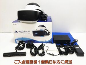 【1円】SONY PlayStation VR 本体 ヘッドセット PS4 PSVR CUH-ZVR2 未検品ジャンク M03-098yk/G4