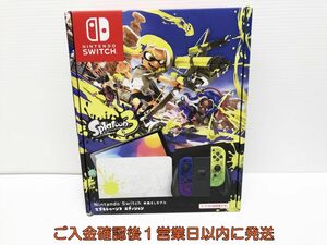 未使用品 任天堂 有機ELモデル Nintendo Switch 本体 セット スプラトゥーン3エディション スイッチ J07-371yk/G4