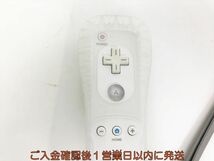 【1円】任天堂 ニンテンドー Wiiリモコンプラス ホワイト 白 ジャケット/ストラップ付き 動作確認済 WiiU J09-285kk/F3_画像2