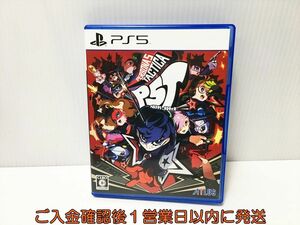 PS5 ペルソナ5 タクティカ ゲームソフト 状態良好 プレステ5 1A0217-029ek/G1