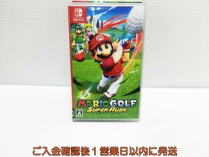 【1円】Switch マリオゴルフ スーパーラッシュ スイッチ ゲームソフト 1A0314-509ka/G1