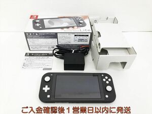 [1 jpy ] nintendo Nintendo Switch Lite body set gray the first period ./ operation verification settled Nintendo switch light H07-747kk/F3