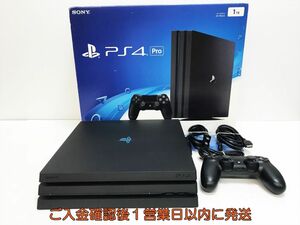 【1円】PS4Pro 本体 セット 1TB ブラック SONY PlayStation4 CUH-7000B 初期化/動作確認済 プレステ4 H06-008yk/G4