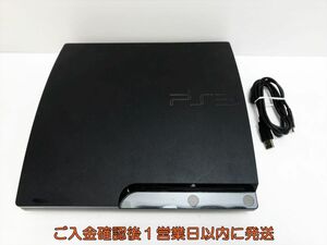 [1 jpy ]PS3 body set 320GB black SONY PlayStation3 CECH-2500B not yet inspection goods Junk H08-055yk/G4