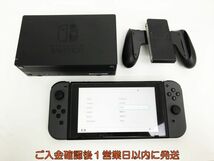 【1円】任天堂 新型 Nintend Switch 本体 セット グレー 初期化/動作確認済 ニンテンドー スイッチ G07-522sy/G4_画像3