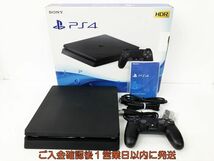 【1円】PS4 本体 セット 500GB ブラック SONY PlayStation4 CUH-2200A 動作確認済 プレステ4 DC05-035jy/G4_画像1