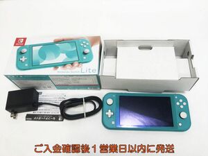 [1 jpy ] nintendo Nintendo Switch Switch Lite body set turquoise the first period ./ operation verification settled switch light L07-658yk/F3