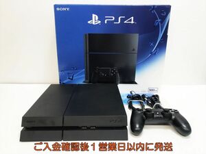【1円】PS4 本体 セット 500GB ブラック SONY PlayStation4 CUH-2000A 初期化/動作確認済 プレステ4 FW4.50 H06-006yk/G4