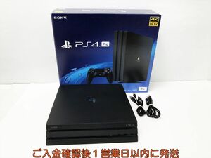 [1 jpy ]PS4 Pro body / box set 1TB black SONY PlayStation4 CUH-7200B the first period ./ operation verification settled PlayStation 4 G01-559os/G4