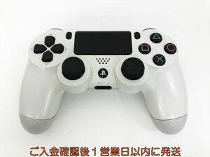 【1円】PS4 純正 ワイヤレスコントローラー DUALSHOCK4 ホワイト 未検品ジャンク SONY PlayStation4 H07-723kk/F3