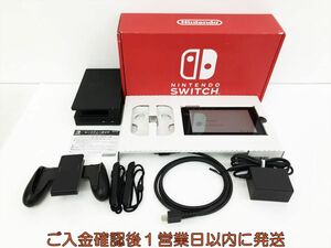 [1 jpy ] nintendo new model Nintendo Switch body set the first period ./ operation verification settled Nintendo switch Joy-Con lack of L09-031kk/G4