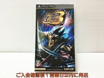 【1円】PSP モンスターハンターポータブル 3rd ゲームソフト 1A0015-088mk/G1_画像1