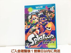 WiiU Splatoon(s pra toe n) game soft 1A0002-080wh/G1