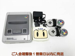 【1円】任天堂 スーパーファミコン SFC 本体/コントローラー セット レトロゲーム機 未検品ジャンク スーファミ F09-730tm/G4