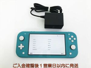 【1円】任天堂 Nintendo Switch Lite 本体 ターコイズ 初期化/動作確認済 ニンテンドースイッチライト L05-561kk/F3