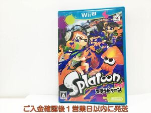 WiiU Splatoon(スプラトゥーン)　ゲームソフト 1A0002-081wh/G1