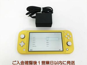 [1 jpy ] nintendo Nintendo Switch Lite body yellow the first period ./ operation verification settled Nintendo switch light L05-555kk/F3