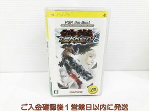 【1円】PSP 鉄拳 ダーク リザレクション PSP the Best ゲームソフト 1A0312-166kk/G1
