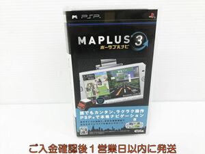 【1円】PSP MAPLUSポータブルナビ3 ゲームソフト 1A0312-170kk/G1