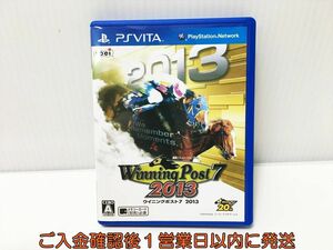 【1円】PSVITA ウイニングポスト7 Winning Post 7 2013 ゲームソフト PlayStation VITA 1A0226-525ek/G1