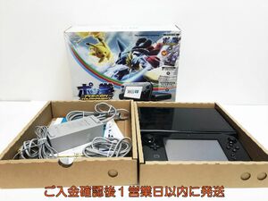 【1円】任天堂 WiiU 本体 ポッ拳トーナメントセット 32GB ブラック ニンテンドーWii U 未検品ジャンク ダークミュウツー K04-052yk/G4