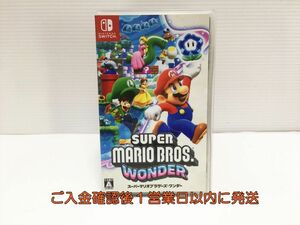 【1円】Switch スーパーマリオブラザーズ ワンダー ゲームソフト 状態良好 1A0205-344mm/G1