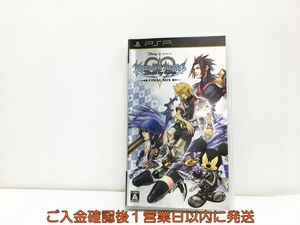 【1円】PSP キングダムハーツ バースバイスリープ ファイナルミックス ゲームソフト 1A0120-504wh/G1
