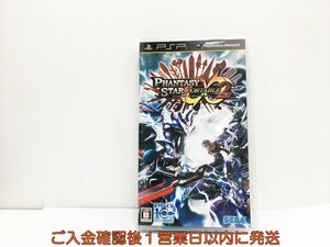 【1円】PSP ファンタシースターポータブル2インフィニティ ゲームソフト 1A0120-538wh/G1
