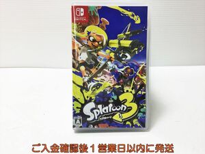 【1円】Switch スプラトゥーン3 スイッチ ゲームソフト 1A0119-631ka/G1
