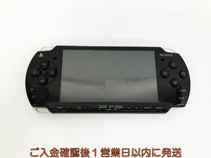 【1円】SONY PlayStation Portable PSP-2000 本体 ブラック 初期化済 未検品ジャンク L06-023kk/F3
