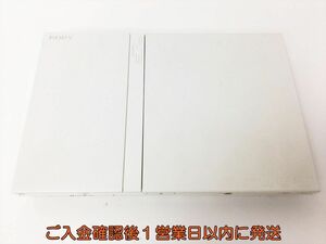 【1円】PS2 本体 薄型 ホワイト SONY Playstation2 SCPH-75000 未検品ジャンク プレステ2 J04-772rm/F3
