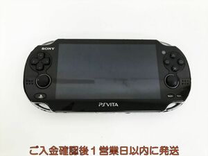 【1円】PSVITA 本体 ブラック SONY PlayStation Vita PCH-1100 初期化/動作確認済 L06-017kk/F3