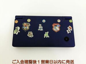 【1円】ニンテンドーDSI 本体 メタリックブルー 任天堂 TWL-001 初期化/動作確認済 画面ヤケ DS I L06-013kk/F3