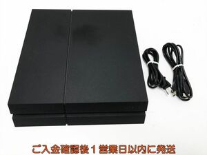 【1円】PS4 本体 セット 500GB ブラック SONY Playstation4 CUH-1200A 初期化/動作確認済 プレステ4 L03-690tm/G4