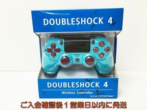 【1円】PS4 社外製 ワイヤレスコントローラー DOUBLESHOCK 4 ベリーブルー 未検品ジャンク Playstation4 プレステ4 J04-761rm/F3