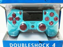 【1円】PS4 社外製 ワイヤレスコントローラー DOUBLESHOCK 4 ベリーブルー 未検品ジャンク Playstation4 プレステ4 J04-761rm/F3_画像2
