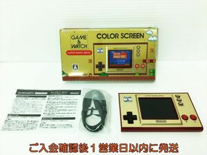 [1 иен ] nintendo Game & Watch цвет экран Super Mario Brothers корпус комплект GAME&WATCH рабочее состояние подтверждено J03-186rm/F3