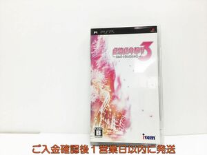 【1円】PSP 絶体絶命都市3 -壊れゆく街と彼女の歌 ゲームソフト 1A0120-511wh/G1