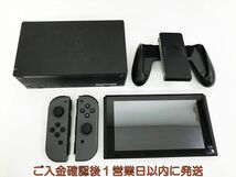 【1円】任天堂 新モデル Nintendo Switch 本体 セット グレー 初期化/動作確認済 ニンテンドースイッチ H09-224kk/G4_画像3